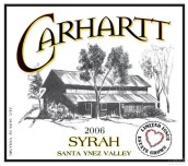 卡哈特西拉干紅葡萄酒(Carhartt Vineyard Syrah, Santa Ynez Valley, USA)