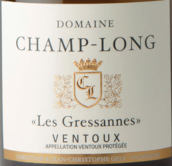 尚布龍格雷桑娜白葡萄酒(Domaine?Champ?Long Les Gressannes, Cotes de Ventoux, France)