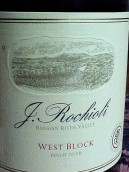 魯奇奧尼西區(qū)黑皮諾干紅葡萄酒(Rochioli West Block Pinot Noir, Russian River Valley, USA)