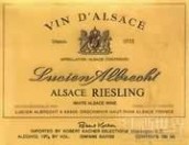 艾伯特雷司令遲摘甜白葡萄酒(Lucien Albrecht Riesling Vendanges Tardives, Alsace, France)