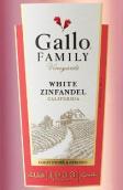 嘉露家族園仙粉黛桃紅葡萄酒(Gallo Family Vineyards White Zinfandel, California, USA)