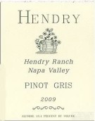 Hendry 'Hendry Ranch' Pinot Gris, Napa Valley, USA