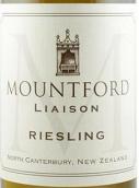 盲富山酒庄丽萨雷司令白葡萄酒(Mountford Estate Liaison Riesling, North Canterbury, New Zealand)