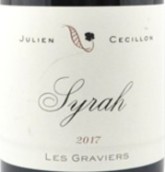 朱利安·塞西隆格拉維爾斯西拉紅葡萄酒(Julien Cecillon Les Graviers Syrah, IGP Collines Rhodaniennes, France)