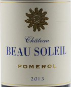 太陽王古堡紅葡萄酒(Chateau Beau Soleil, Pomerol, France)