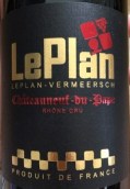 维米尔施计划酒庄教皇新堡红葡萄酒(LePlan-Vermeersch, Chateauneuf-du-Pape, France)