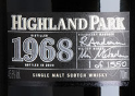 高原騎士奧克尼1968年份蘇格蘭單一麥芽威士忌(Highland Park Orcadian Vintage 1968 Single Malt Scotch Whisky, Orkney, UK)