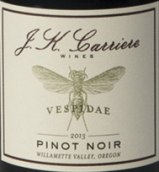 卡利耶胡蜂黑皮諾干紅葡萄酒(J.K.Carriere Vespidae Pinot Noir, Willamette Valley, USA)