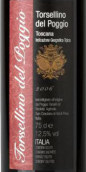 波吉歐干紅葡萄酒(Poggio Torselli Torsellino del Poggio, IGT Tuscany Rosso, Italy)