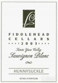 菲德爾海德罕薩克拉長相思干白葡萄酒(Fiddlehead Cellars Hunnysuckle Sauvignon Blanc, Santa Rita Hills, USA)