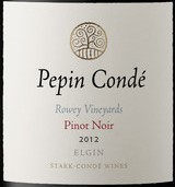 斯塔克康德佩平羅威園黑皮諾干紅葡萄酒(Stark Conde Pepin Conde Rowey Vineyards Pinot Noir, Elgin, South Africa)