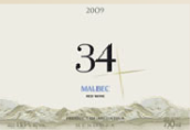 卡雷利34系列馬爾貝克干紅葡萄酒(Bodega Carelli 34 Malbec, Mendoza, Argentina)