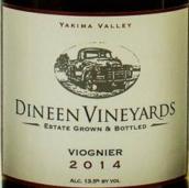 迪寧維歐尼干白葡萄酒(Dineen Vineyards Viognier, Yakima Valley, USA)