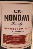 CK蒙大維家族酒莊赤霞珠紅葡萄酒(C K Mondavi Family Vineyards Cabernet Sauvignon, California, USA)