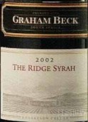 格雷厄姆·貝克山脊西拉紅葡萄酒(Graham Beck The Ridge Syrah, Robertson, South Africa)