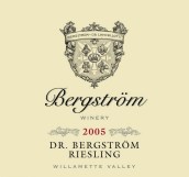 伯格斯多姆博士雷司令白葡萄酒(Bergstrom Wines Dr Bergstrom Riesling, Willamette Valley, USA)