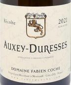 法比安科奇酒莊（歐克塞-迪雷斯村）白葡萄酒(Domaine Fabien Coche Auxey-Duresses Blanc, Cote de Beaune, France)
