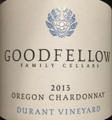 好伙伴之家杜蘭特園霞多麗干白葡萄酒(Goodfellow Family Cellars Durant Vineyard Chardonnay, Oregon, USA)