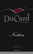 杜卡德酒莊弗吉利亞本地諾頓干紅葡萄酒(Ducard Vineyards Virginia Native Norton, Virginia, USA)