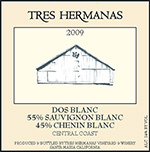 特雷斯DOS干白葡萄酒(Tres Hermanas Vineyard & Winery Dos Blanc, Santa Barbara County, USA)