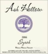 萊寧格凹莊園西拉干紅葡萄酒(Reininger Ash Hollow Vineyard Syrah, Walla Walla Valley, USA)