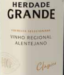 格蘭德經(jīng)典紅葡萄酒(Herdade Grande Classic Red，Alentejo，Portugal)