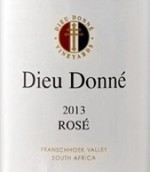 迪奥恫桃红葡萄酒(Dieu Donne Rose, Franschhoek Valley, South Africa)