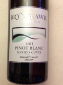 布林·茅爾白皮諾白葡萄酒(Bryn Mawr Pinot Blanc, Willamette Valley, USA)