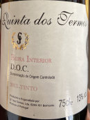 特摩斯酒庄红葡萄酒(Quinta dos Termos Tinto, Beira Interior, Portugal)