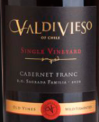 瓦帝維索單一園品麗珠紅葡萄酒(Valdivieso Single Vineyard Cabernet Franc, Colchagua Valley, Chile)