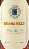 博斯卡雷利酒莊家族甜白葡萄酒(Boscarelli Familiae Vin Santo, Tuscany, Italy)