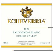 埃切維里亞經(jīng)典長(zhǎng)相思干白葡萄酒(Echeverria Classic Sauvignon Blanc, Curico Valley, Chile)