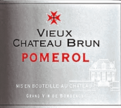 布朗古堡紅葡萄酒(Vieux Chateau Brun, Pomerol, France)