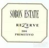 頌博珍藏普里米蒂沃干紅葡萄酒(Sobon Estate ReZerve Primitivo, Sierra Foothills, USA)