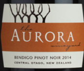 歐若拉本迪戈黑皮諾干紅葡萄酒(Aurora Vineyard Bendigo Pinot Noir, Central Otago, New Zealand)