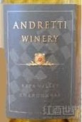 安德烈蒂酒莊納帕谷系列霞多麗白葡萄酒(Andretti Winery Napa Valley Chardonnay, Napa Valley, USA)