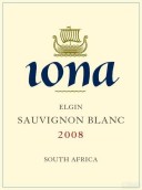 Iona Sauvignon Blanc, Elgin, South Africa