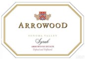 艾洛德酒莊西拉干紅葡萄酒(Arrowood Vineyard Syrah, Sonoma Valley, USA)