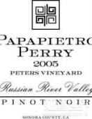 佩里皮特園黑皮諾干紅葡萄酒(Papapietro Perry Peters Vineyard Pinot Noir, Russian River Valley, USA)