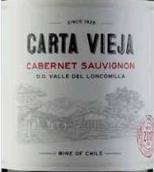 卡塔維嘉酒莊赤霞珠干紅葡萄酒(Carta Vieja Cabernet Sauvignon, Loncomilla Valley, Chile)