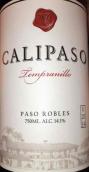 加利帕索丹魄干紅葡萄酒(Calipaso Tempranillo, Paso Robles, USA)