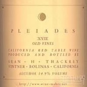 Sean Thackrey NV Old Vines Pleiades, California, USA