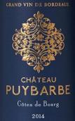 裴芭比酒莊紅葡萄酒(Chateau Puybarbe, Cotes de Bourg, France)