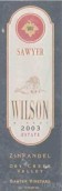 Wilson Winery Sawyers Vineyard Zinfandel, Dry Creek Valley, USA