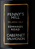 潘尼斯愛德華路系列赤霞珠紅葡萄酒(Penny's Hill Edwards Road Cabernet Sauvignon, McLaren Vale, Australia)