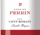 佩蘭莊園貢布巴贊（圣羅曼村）干白葡萄酒(Domaine Perrin Combe Bazin, Saint-Romain, France)