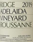 山脊酒莊阿德拉伊達(dá)瑚珊白葡萄酒(Ridge Vineyards Adelaida Roussanne, California, USA)