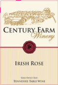 世紀(jì)農(nóng)場愛爾蘭半甜桃紅葡萄酒(Century Farm Winery Irish Rose, Mississippi Delta, USA)