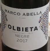 馬爾科阿貝拉酒莊奧比耶塔紅葡萄酒(Bodegas Marco Abella Olbieta Negre, Catalonia, Spain)