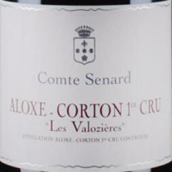 塞納伯爵酒莊瓦羅澤（阿羅克斯-科爾登一級園）紅葡萄酒(Domaine Comte Senard Les Valozieres, Aloxe-Corton 1er Cru, France)